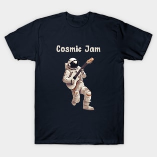 Astronaut playing guitar T-Shirt